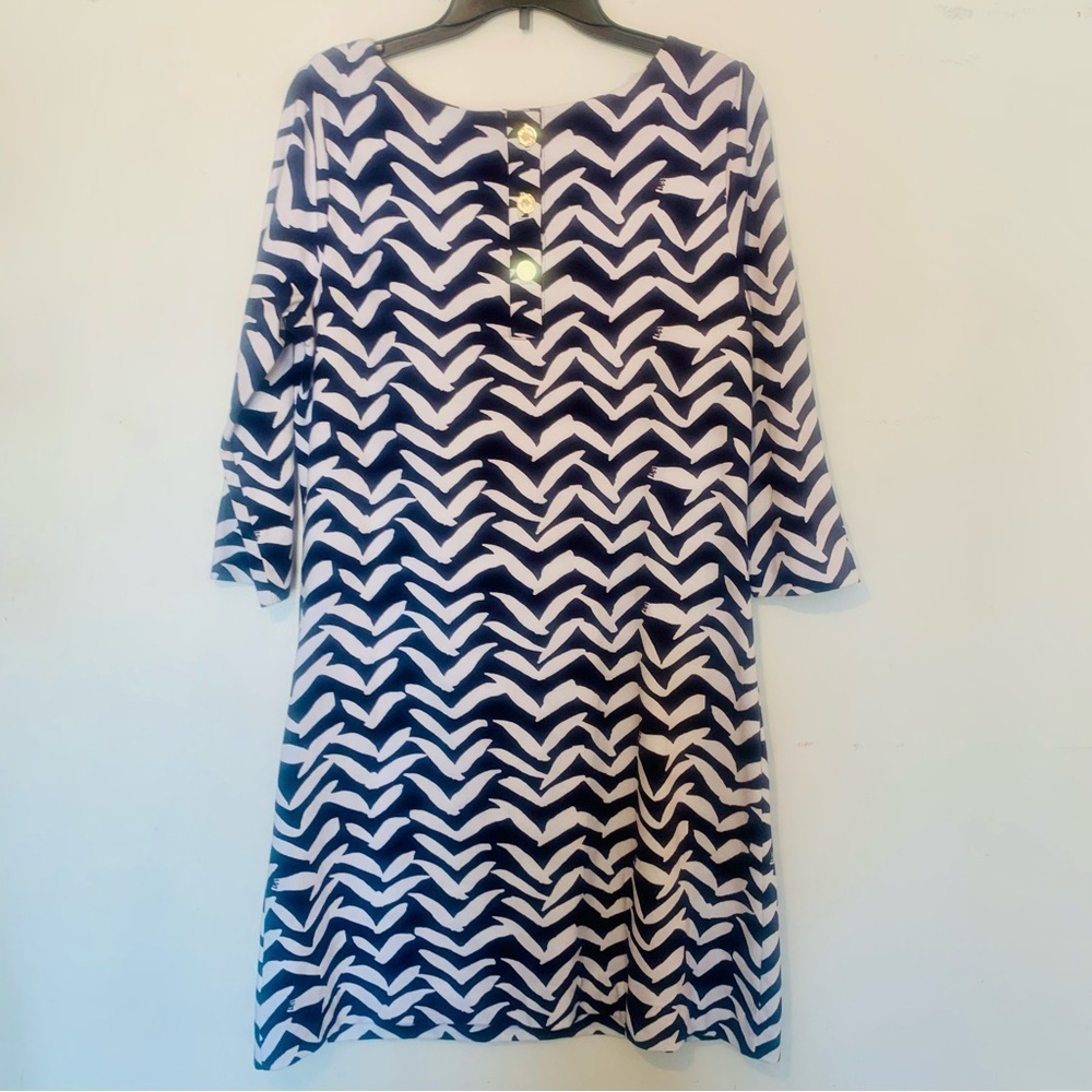 Lilly Pulitzer Charlene dress Size Large in The I Got Lucky Print - Picture 6 of 7